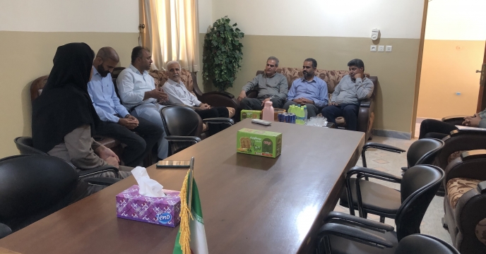 برگزاری جلسه با تعاونی روستایی جغین